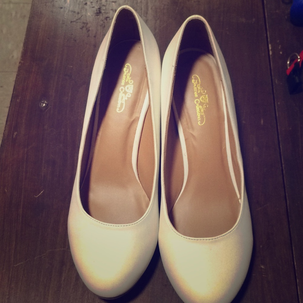 White heels